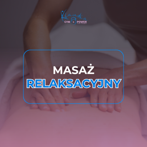 5 masaż relaksacyjny